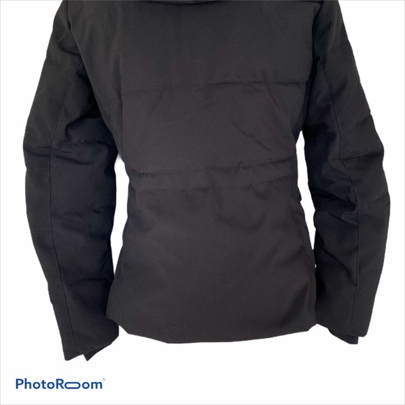 Nicole Miller Black Fur Trim Black Hooded Jacket - Picture 5 of 7